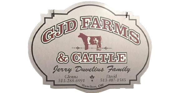 GJD Farms & Cattle Logo